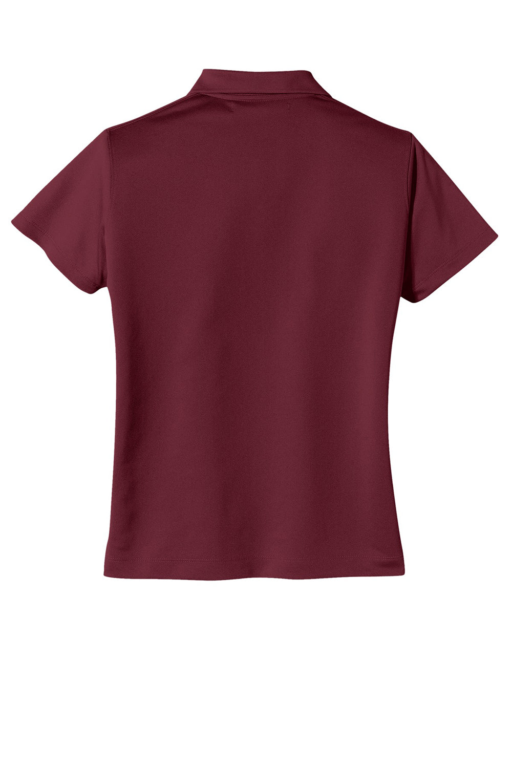 Nike Womens Tech Basic Dri-Fit Moisture Wicking Short Sleeve Polo Shirt - Team Red