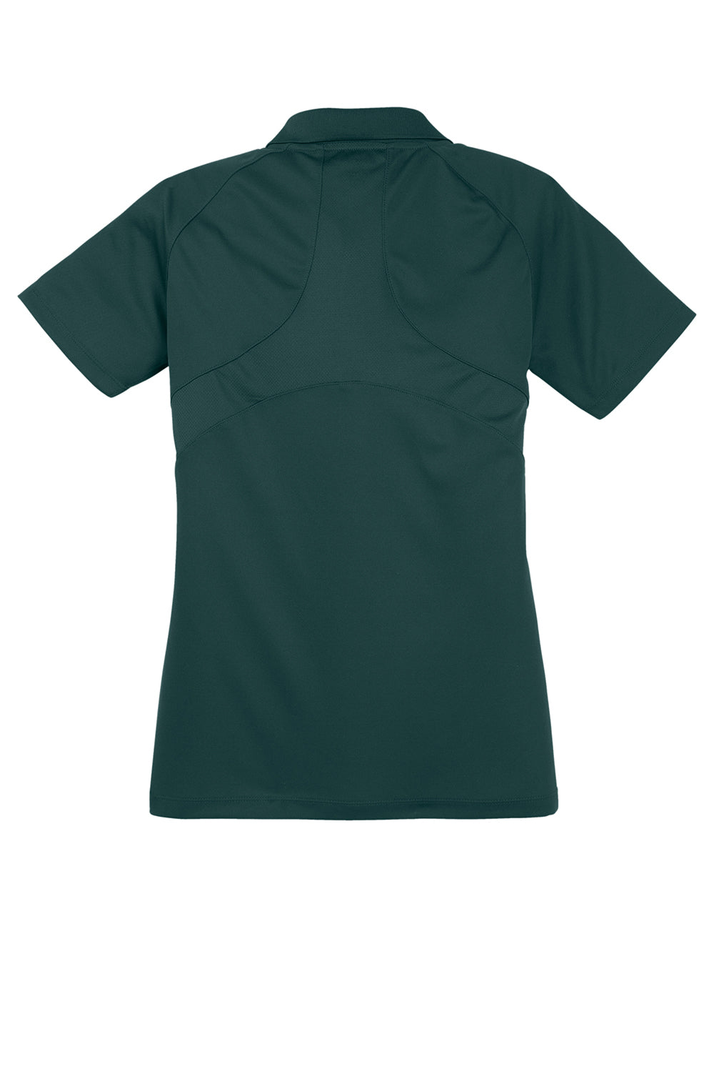 Sport-Tek Womens Dri-Mesh Moisture Wicking Short Sleeve Polo Shirt - Dark Green