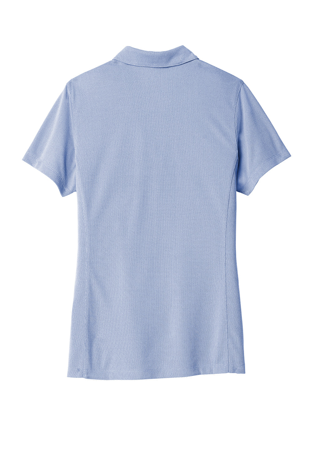 Port Authority Womens Oxford Moisture Wicking Short Sleeve Polo Shirt - True Royal Blue - Closeout