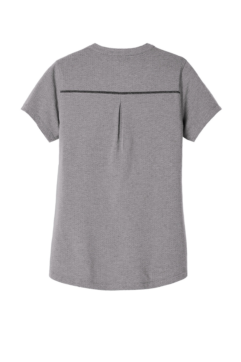 Ogio Womens Tread Moisture Wicking Short Sleeve Polo Shirt - Heather Grey