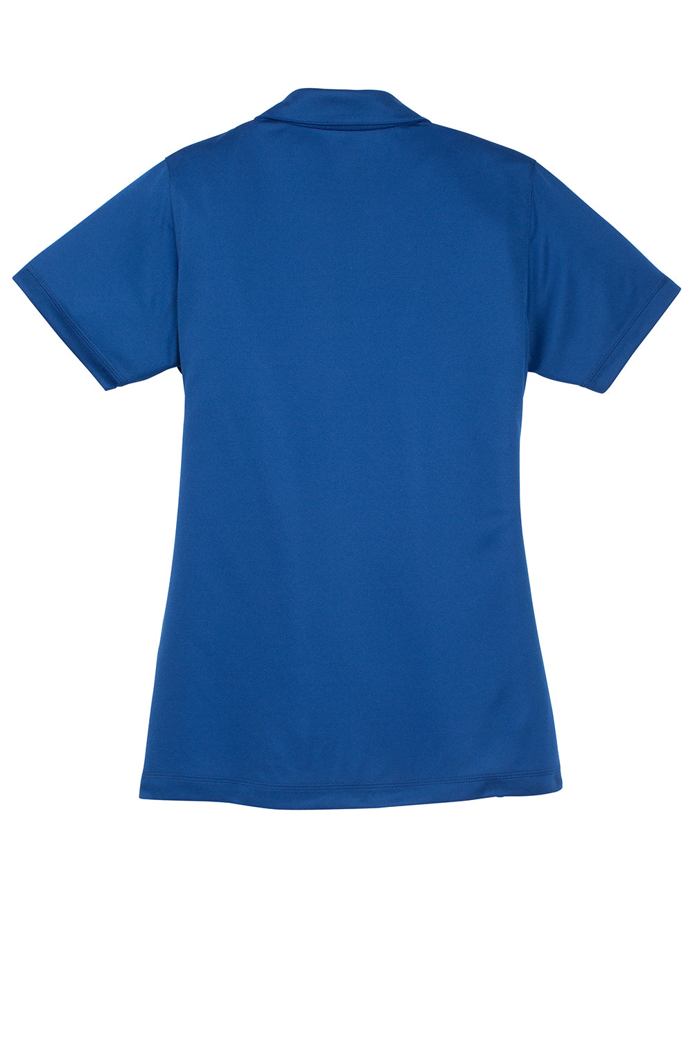Sport-Tek Womens Micro-Mesh Moisture Wicking Short Sleeve Polo Shirt - True Royal Blue