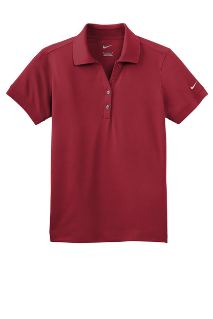 Nike Womens Classic Dri-Fit Moisture Wicking Short Sleeve Polo Shirt - Varsity Red