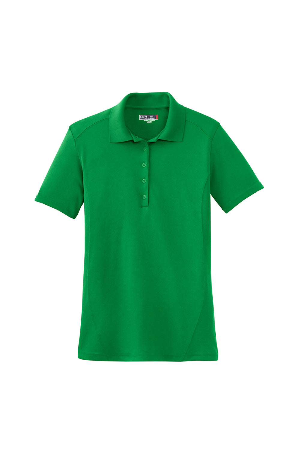 Sport-Tek Womens Dry Zone Moisture Wicking Short Sleeve Polo Shirt - Kelly Green - Closeout