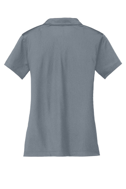 Nike Womens Dri-Fit Moisture Wicking Short Sleeve Polo Shirt - Cool Grey