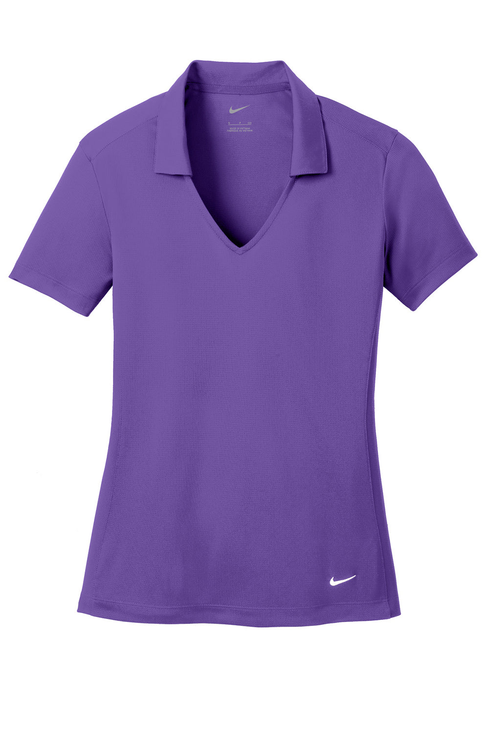 Nike Womens Dri-Fit Moisture Wicking Short Sleeve Polo Shirt - Court Purple