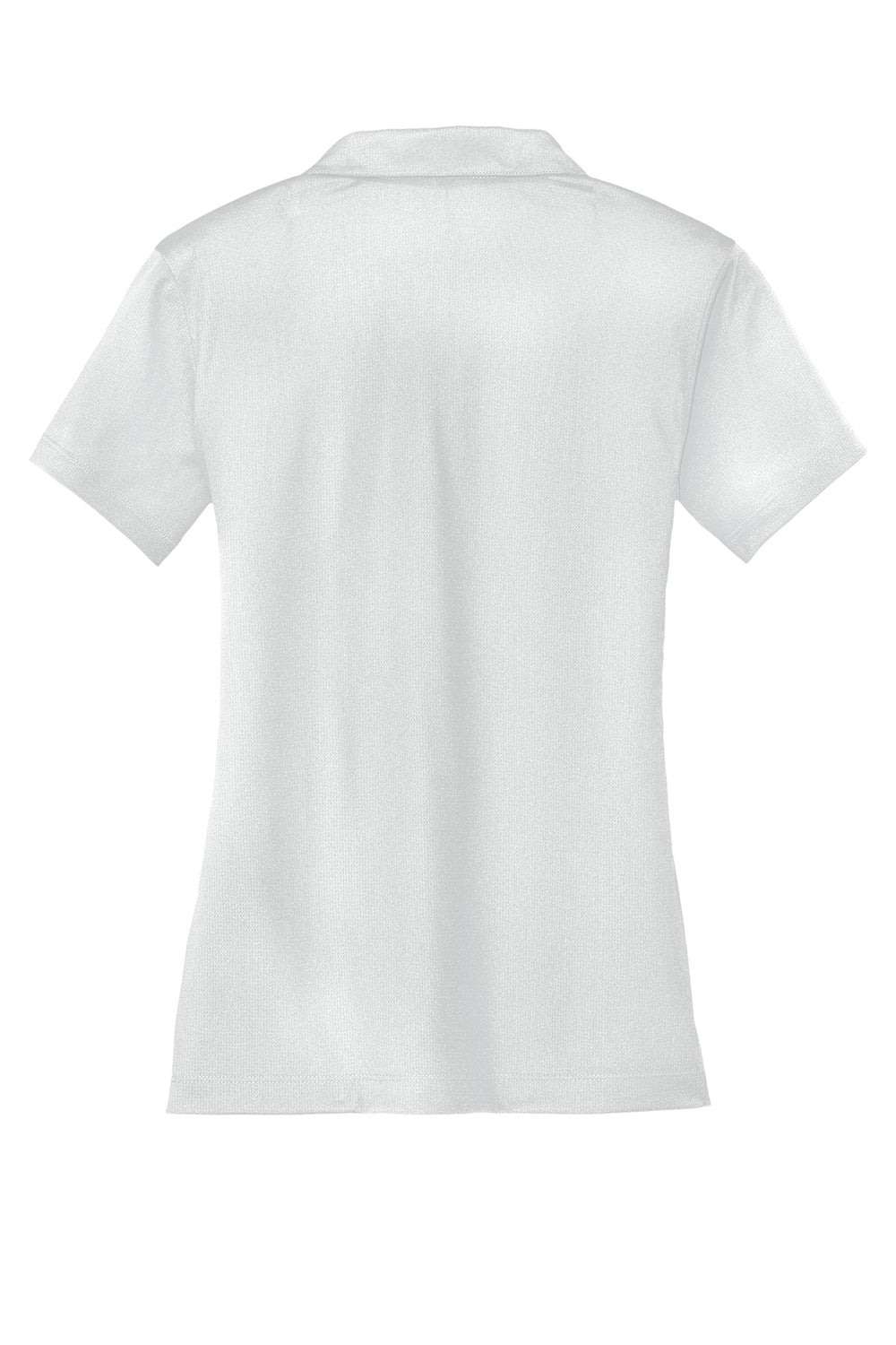 Nike Womens Dri-Fit Moisture Wicking Short Sleeve Polo Shirt - White