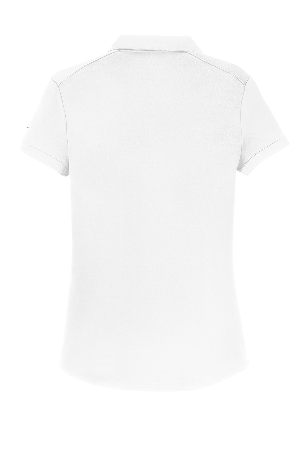 Nike Womens Players Dri-Fit Moisture Wicking Short Sleeve Polo Shirt - White