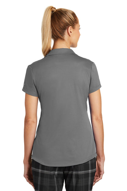 Nike Womens Legacy Dri-Fit Moisture Wicking Short Sleeve Polo Shirt - Dark Grey