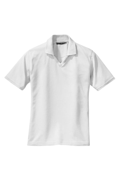 Port Authority Womens Rapid Dry Moisture Wicking Short Sleeve Polo Shirt - White