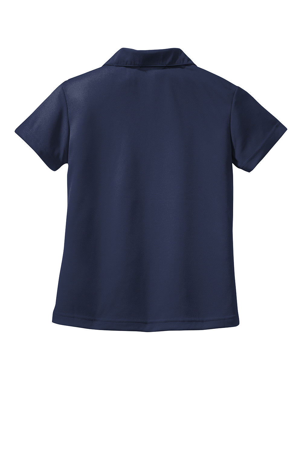 Sport-Tek Womens Dri-Mesh Moisture Wicking Short Sleeve Polo Shirt - Navy Blue
