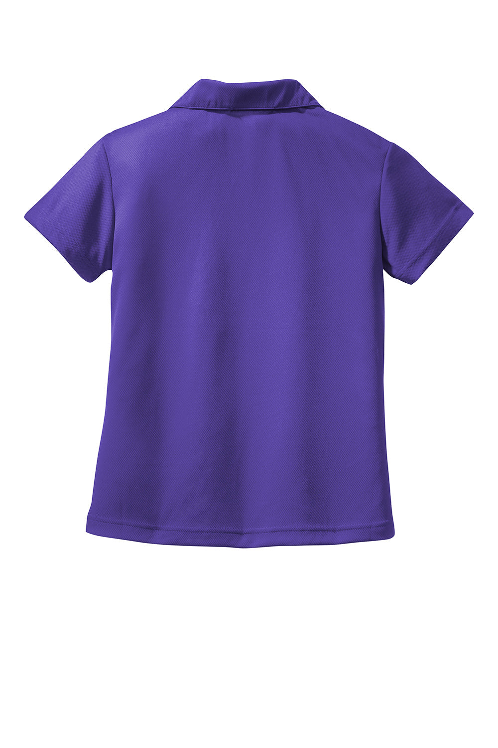 Sport-Tek Womens Dri-Mesh Moisture Wicking Short Sleeve Polo Shirt - Purple