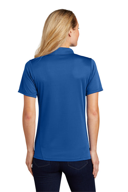 Sport-Tek Womens Dry Zone Moisture Wicking Short Sleeve Polo Shirt - True Royal Blue