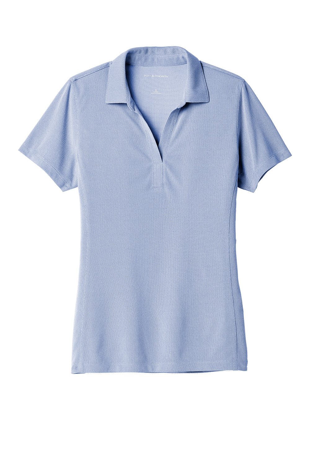 Port Authority Womens Oxford Moisture Wicking Short Sleeve Polo Shirt - True Royal Blue - Closeout
