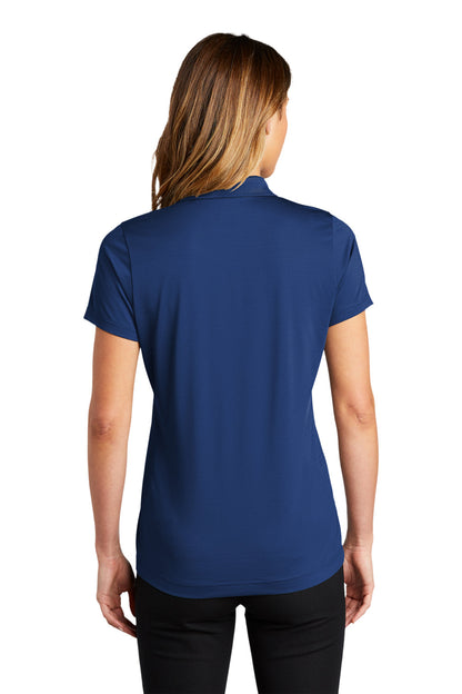 Port Authority Womens Eclipse Moisture Wicking Short Sleeve Polo Shirt - Estate Blue