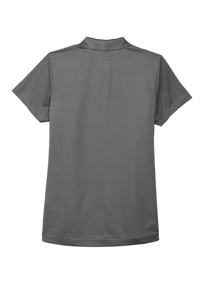 Port Authority Womens Eclipse Moisture Wicking Short Sleeve Polo Shirt - Shadow Grey