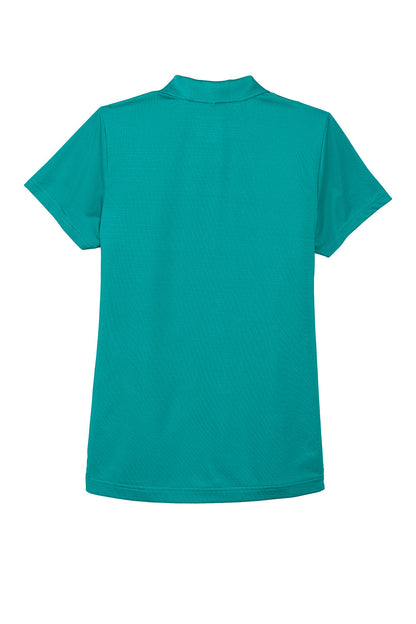 Port Authority Womens Eclipse Moisture Wicking Short Sleeve Polo Shirt - Tropic Blue