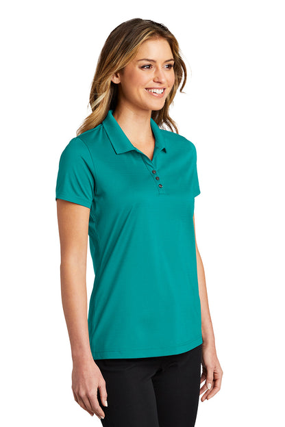 Port Authority Womens Eclipse Moisture Wicking Short Sleeve Polo Shirt - Tropic Blue