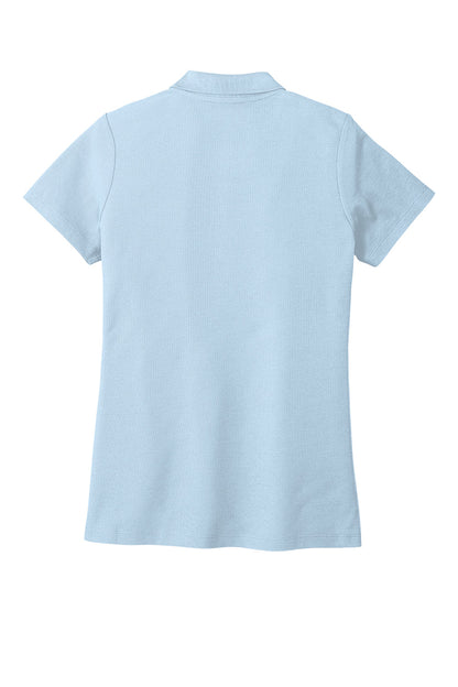 Port Authority Womens React SuperPro Snag Resistant Short Sleeve Polo Shirt - Cloud Blue - Closeout