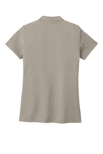 Port Authority Womens React SuperPro Snag Resistant Short Sleeve Polo Shirt - Gusty Grey