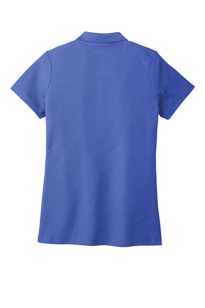 Port Authority Womens React SuperPro Snag Resistant Short Sleeve Polo Shirt - True Royal Blue
