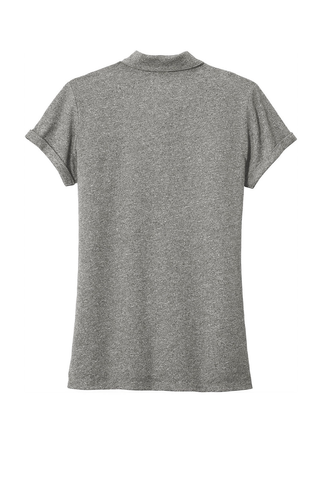 New Era Womens Slub Twist Short Sleeve Polo Shirt - Shadow Grey Twist
