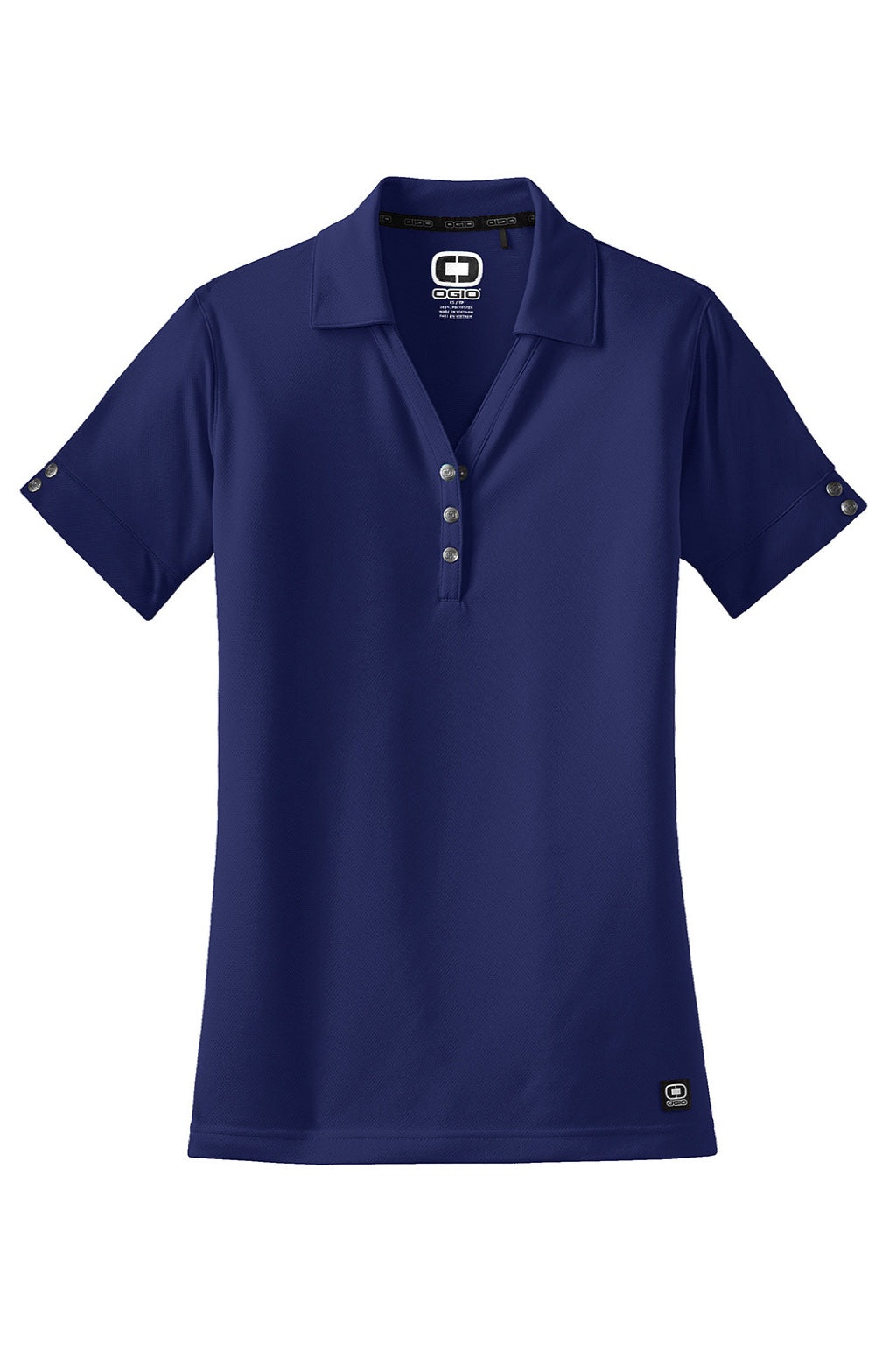 Ogio Womens Glam Moisture Wicking Short Sleeve Polo Shirt - Blueprint