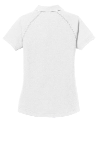 Ogio Womens Onyx Moisture Wicking Short Sleeve Polo Shirt - White
