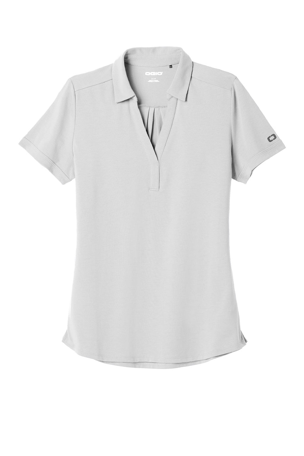 Ogio Womens Limit Moisture Wicking Short Sleeve Polo Shirt - Bright White