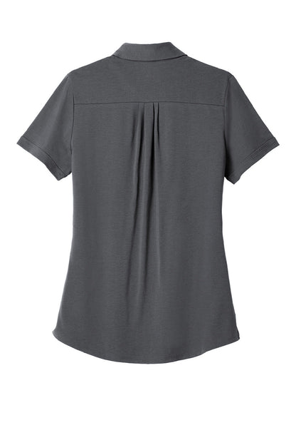 Ogio Womens Limit Moisture Wicking Short Sleeve Polo Shirt - Diesel Grey