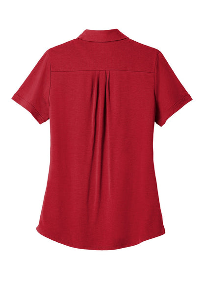 Ogio Womens Limit Moisture Wicking Short Sleeve Polo Shirt - Signal Red