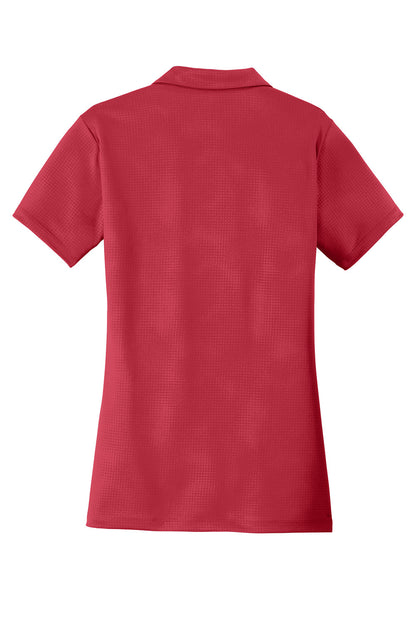 Sport-Tek Womens Tough Moisture Wicking Short Sleeve Polo Shirt - Deep Red - Closeout