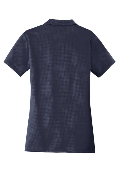 Sport-Tek Womens Tough Moisture Wicking Short Sleeve Polo Shirt - True Navy Blue - Closeout