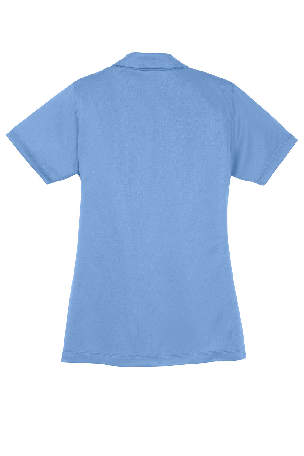 Sport-Tek Womens Micro-Mesh Moisture Wicking Short Sleeve Polo Shirt - Carolina Blue
