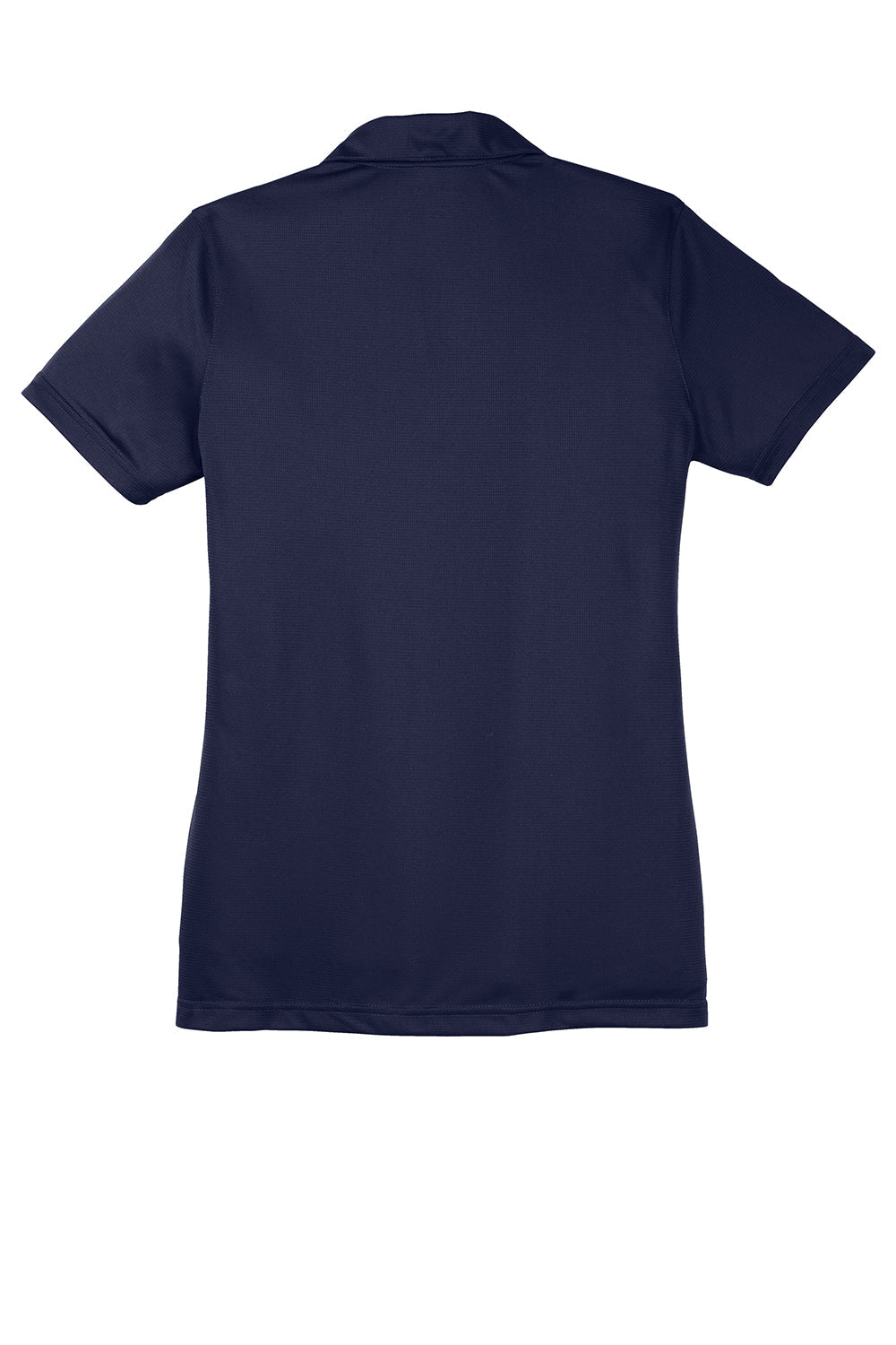 Sport-Tek Womens Active Mesh Moisture Wicking Short Sleeve Polo Shirt - True Navy Blue