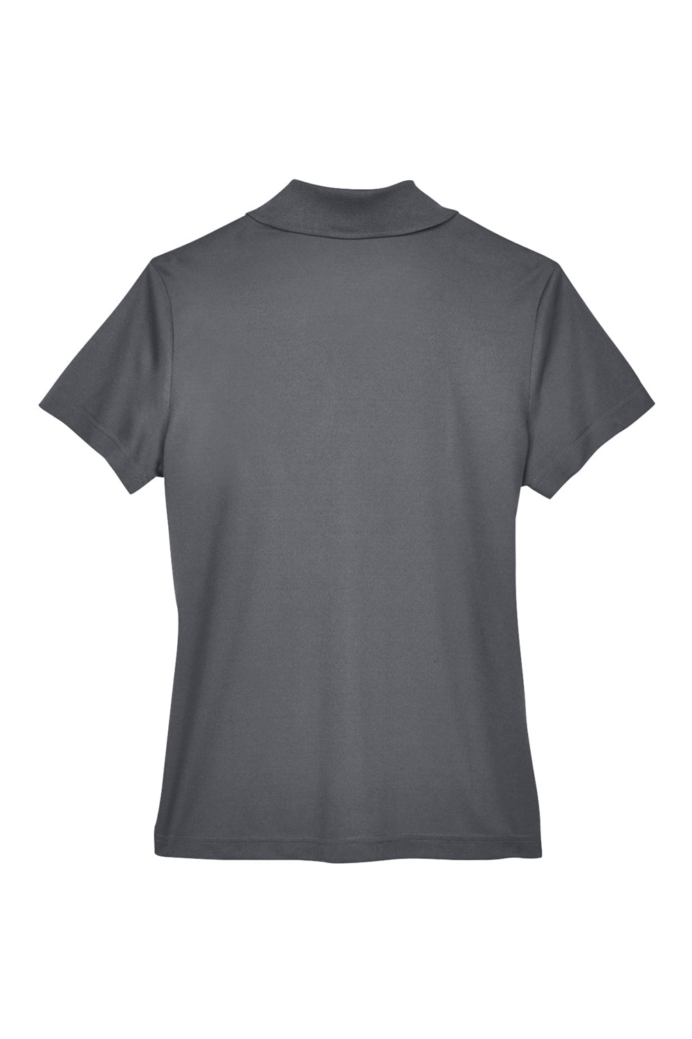 Core 365 Womens Balance Performance Moisture Wicking Short Sleeve Polo Shirt - Safety Yellow/Carbon Grey