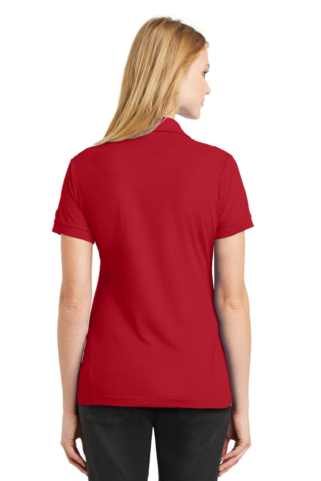 Ogio Womens Jewel Moisture Wicking Short Sleeve Polo Shirt - Signal Red