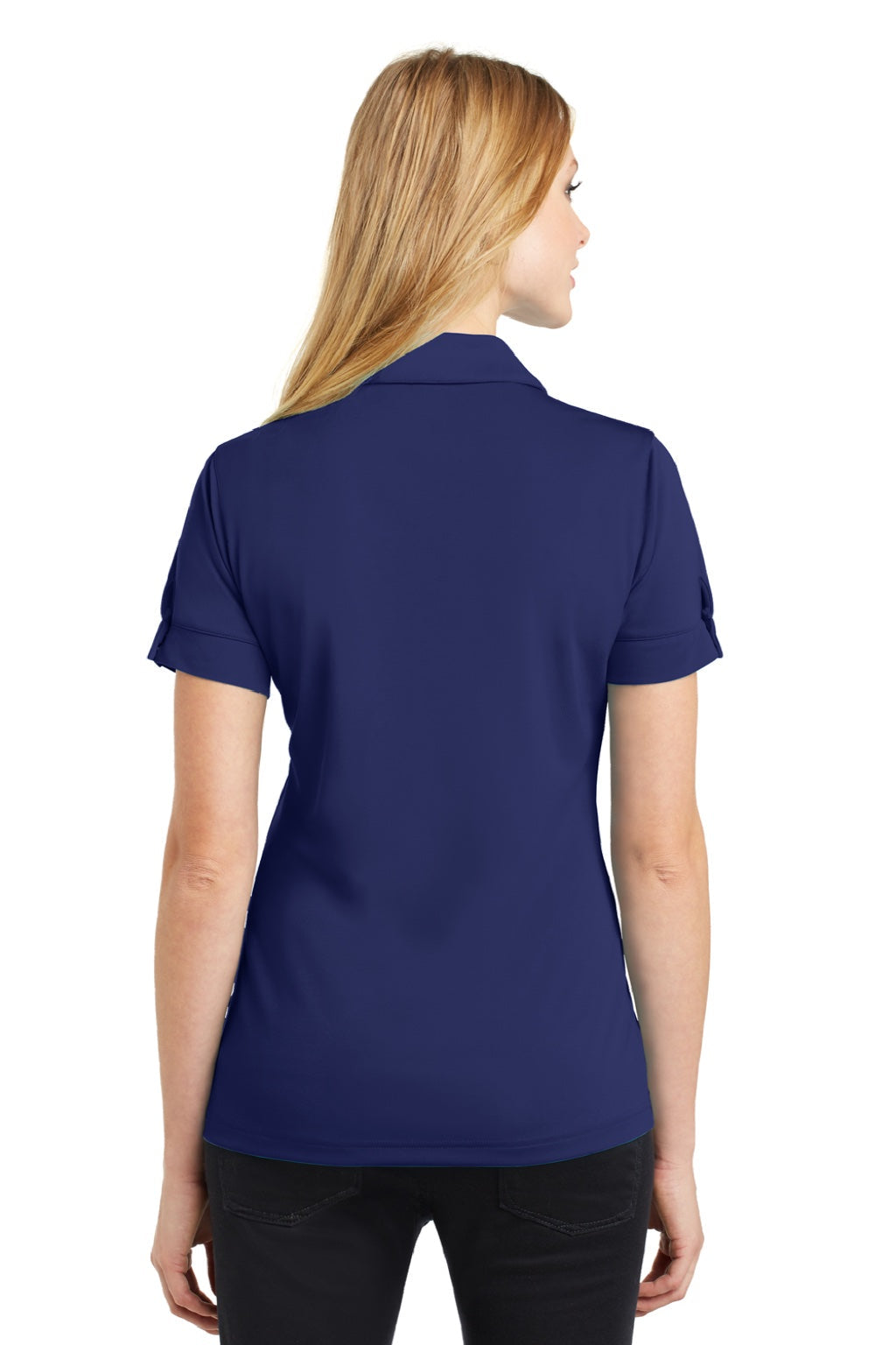 Ogio Womens Glam Moisture Wicking Short Sleeve Polo Shirt - Blueprint