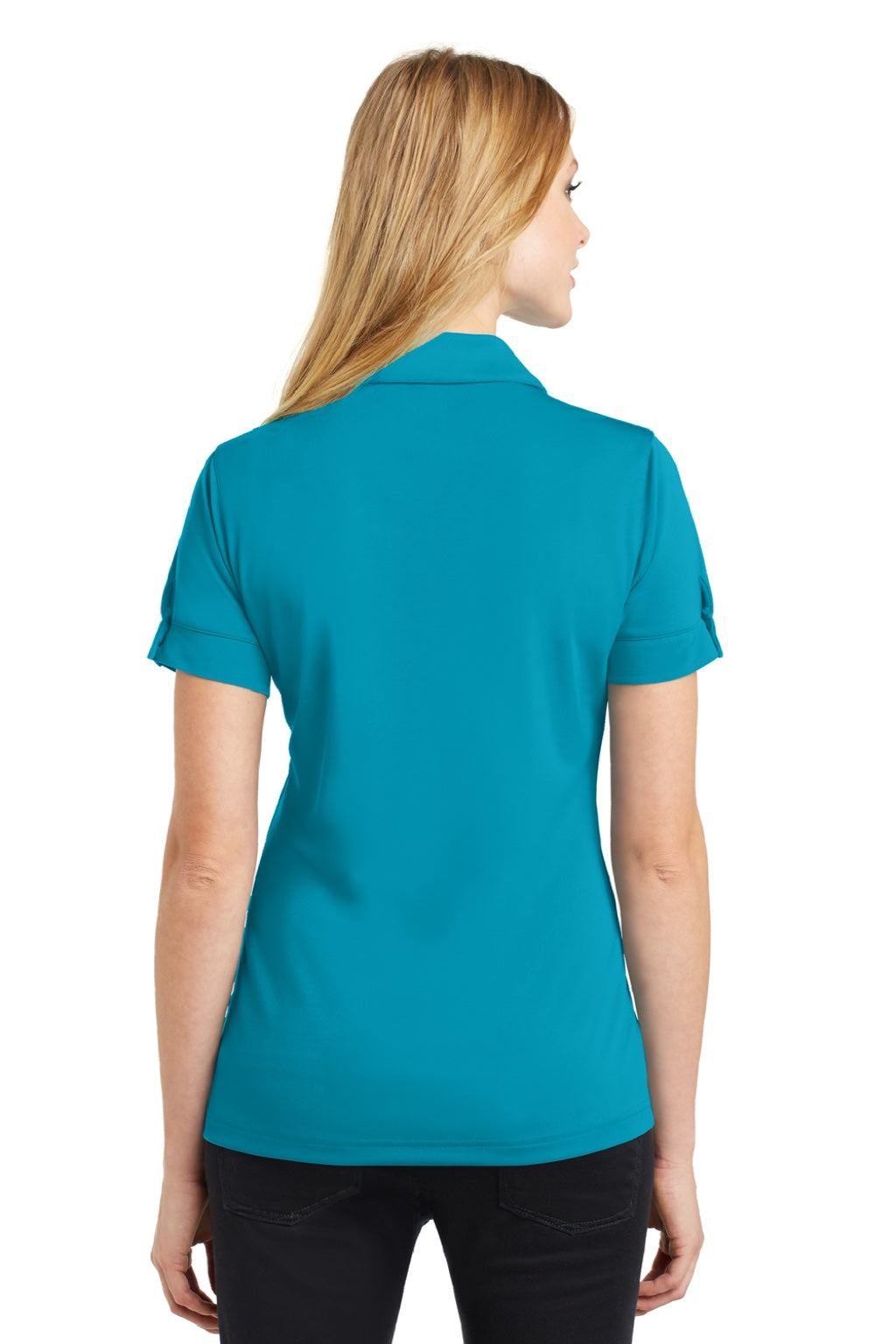 Ogio Womens Glam Moisture Wicking Short Sleeve Polo Shirt - Voltage Blue