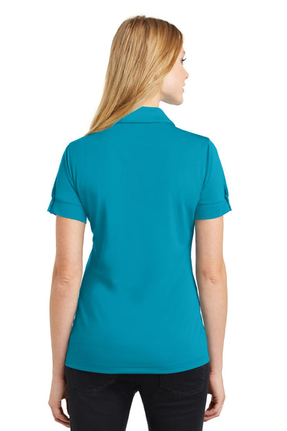 Ogio Womens Glam Moisture Wicking Short Sleeve Polo Shirt - Voltage Blue