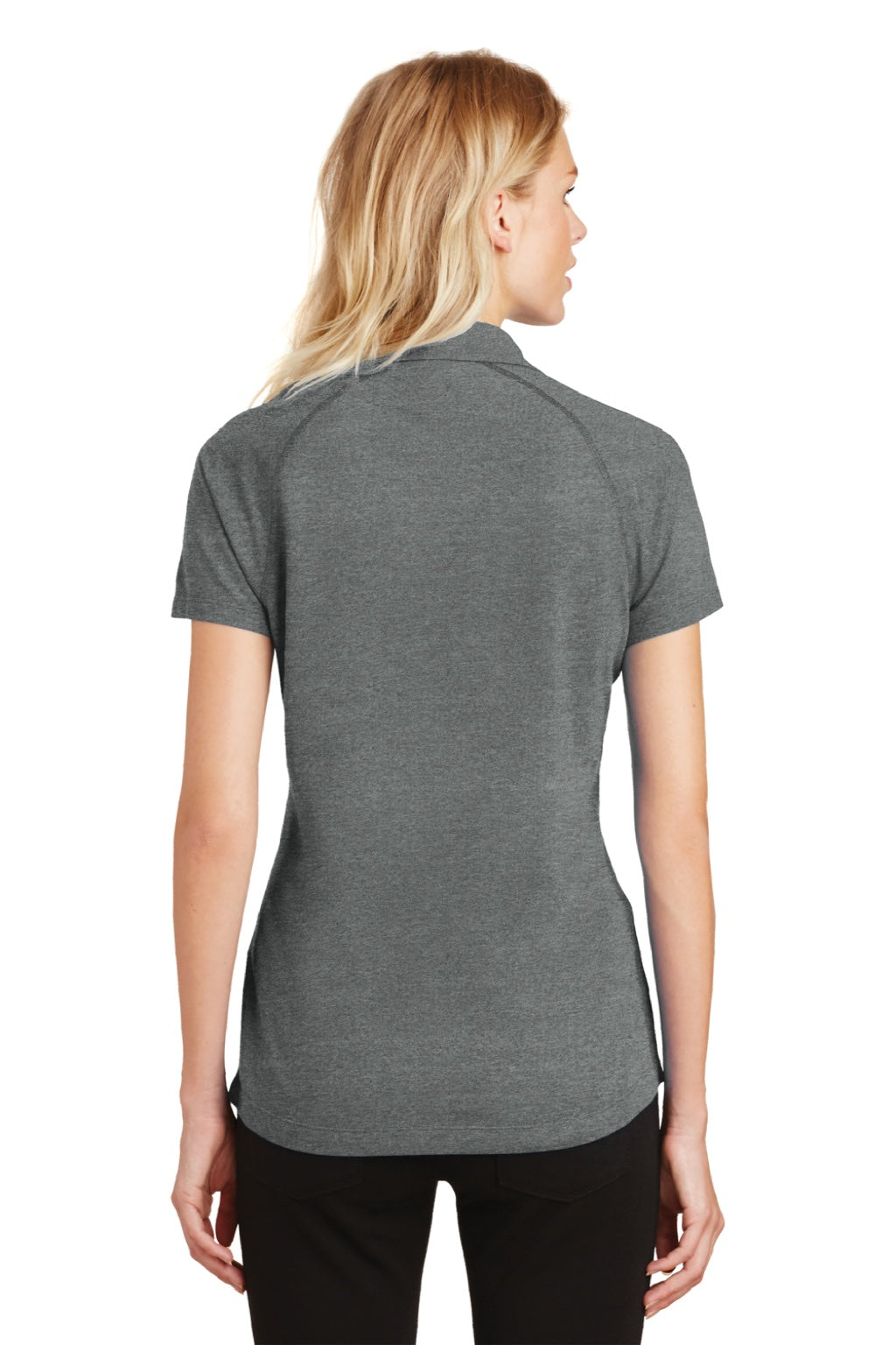 Ogio Womens Onyx Moisture Wicking Short Sleeve Polo Shirt - Petrol Grey