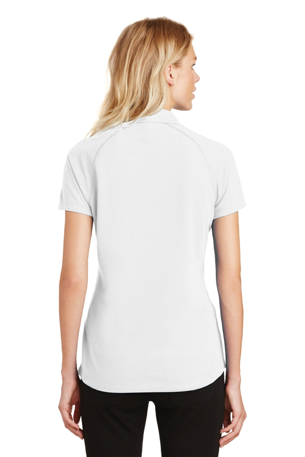 Ogio Womens Onyx Moisture Wicking Short Sleeve Polo Shirt - White