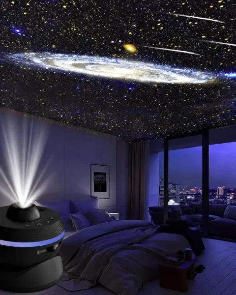 Galaxy Star Projector with Nebula & Shooting Stars