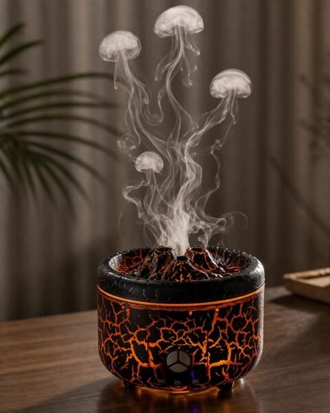 Volcano Flame & Jellyfish Aroma Diffuser